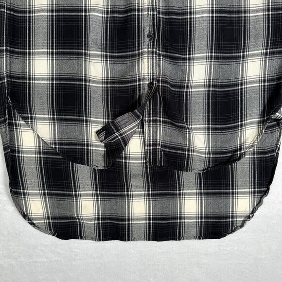 Ralph Lauren Denim Supply Shirt Women Size S Plaid Long Sleeve Tunic Top EUC - Picture 2 of 11